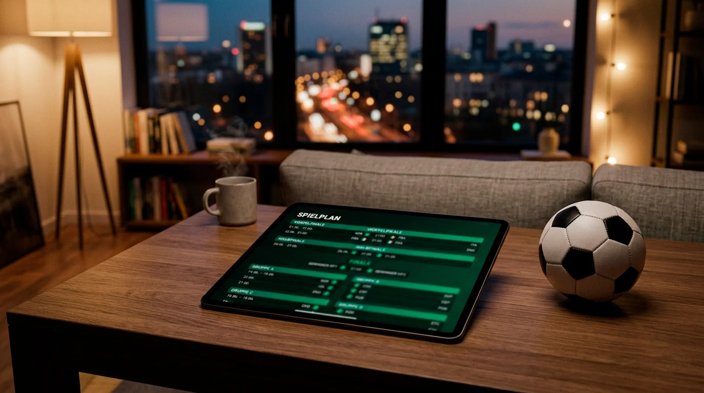 Vorbereitung auf Sportwetten zur WM 2026 mit Neteller E-Wallet auf einem Tablet
